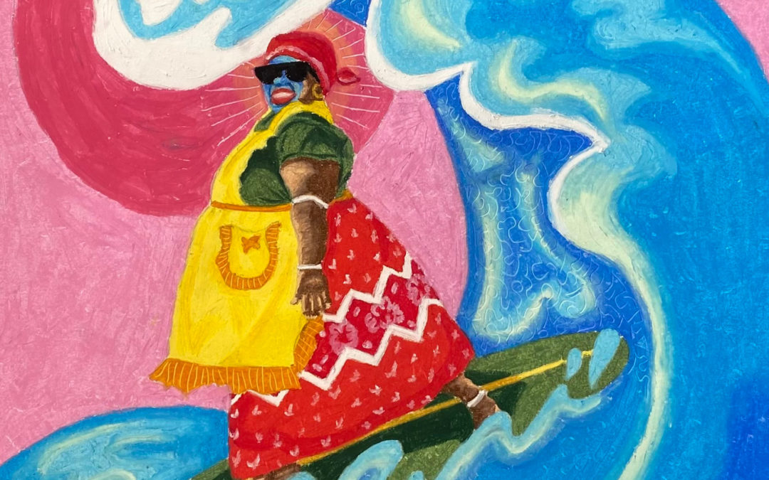 Sinalo Ngcaba’s Illustrated Worlds of Richness and Joy, in Service of Community