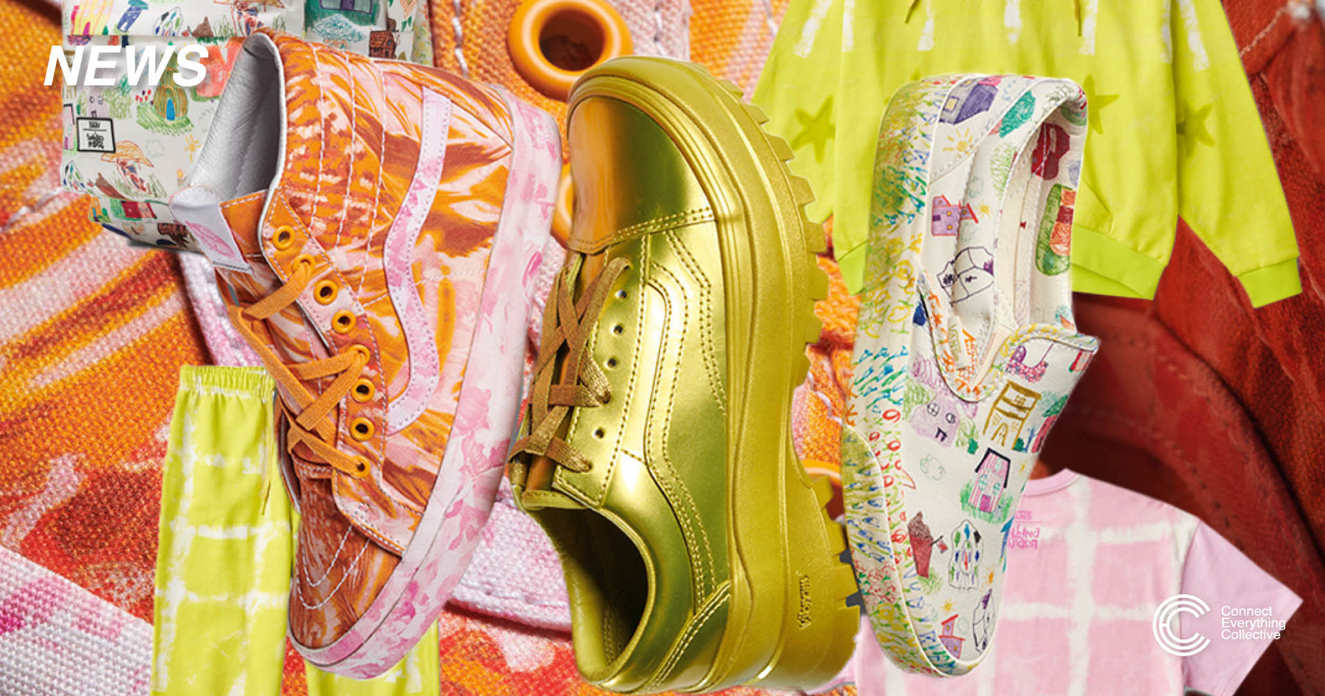 VANS × Collina Strada コラボ フーディー サイズS VANS × Collina Strada コラボ フーディー サイズS