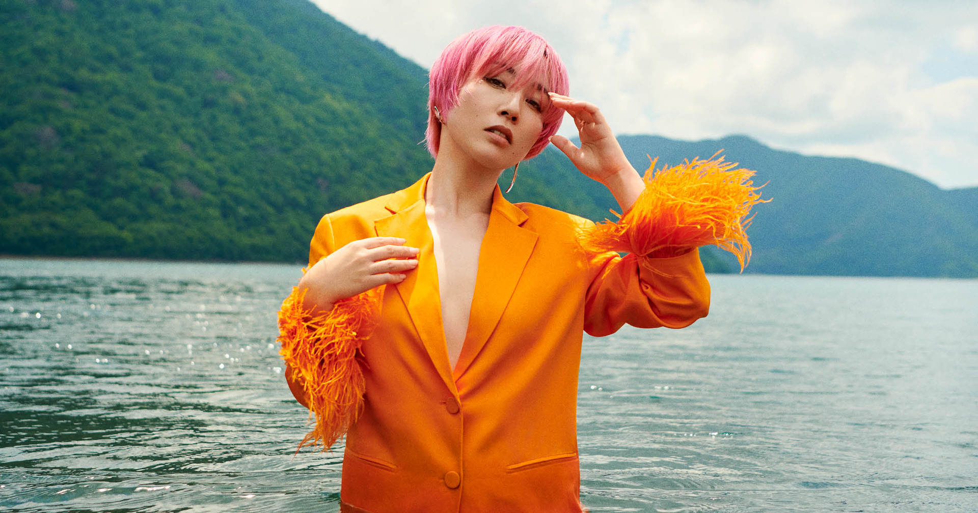 Nao Yoshioka collaborates with Grammynominated Blue Lab Beats for