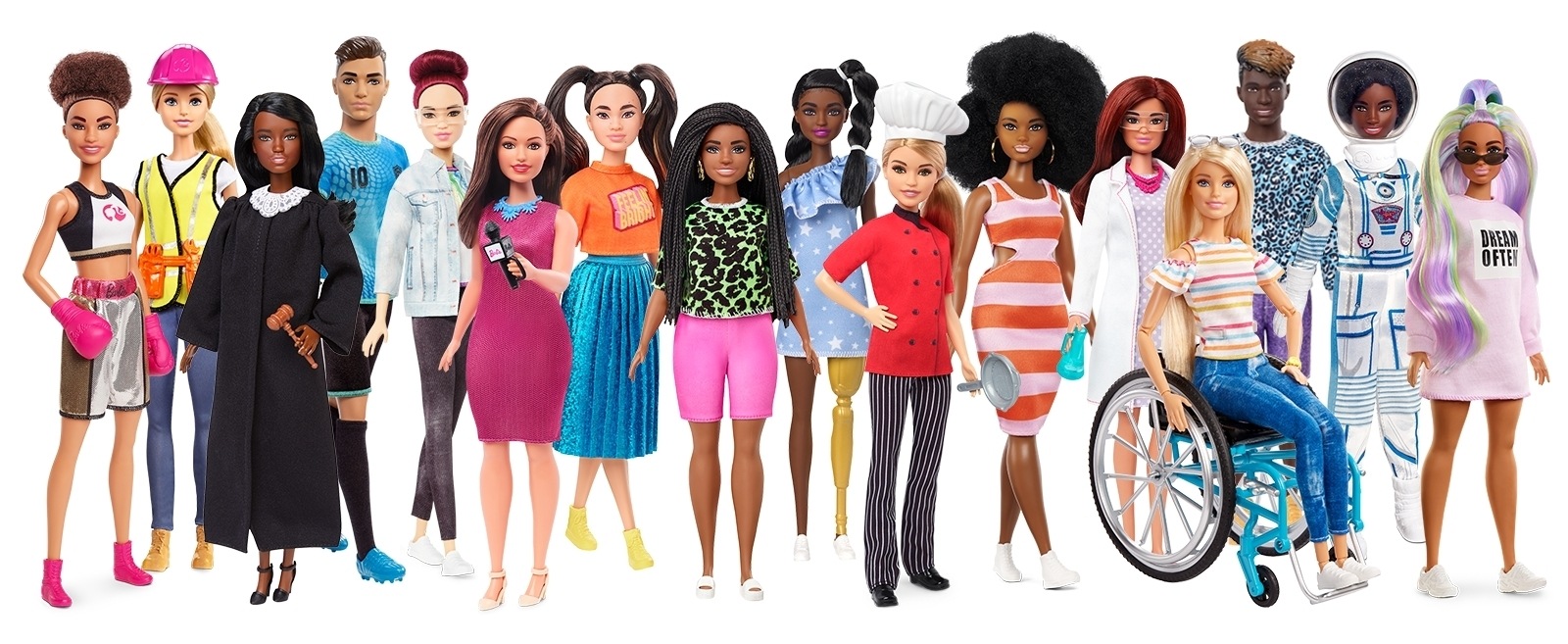 Diverse barbies online