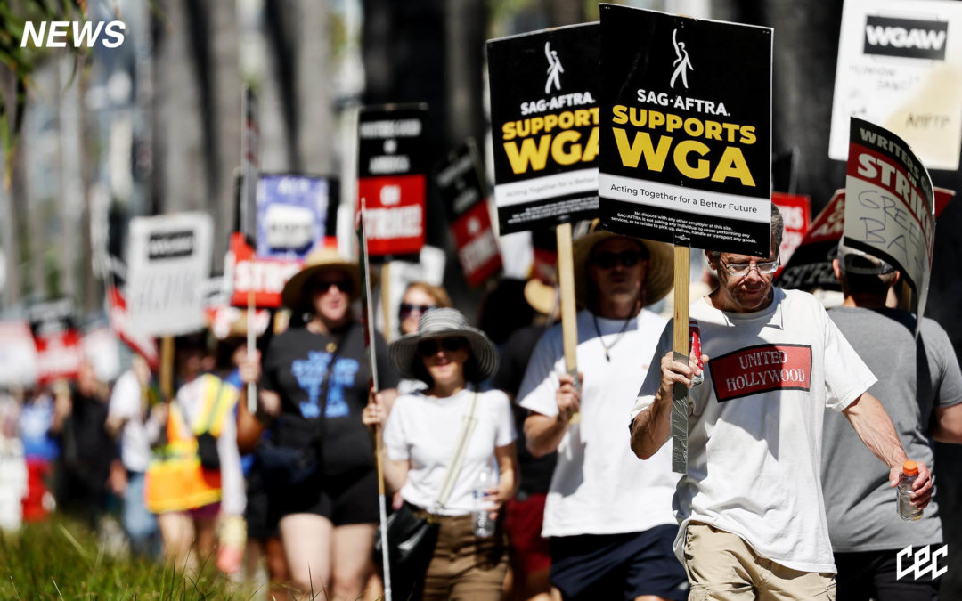 Why are Hollywood’s writers and actors striking?