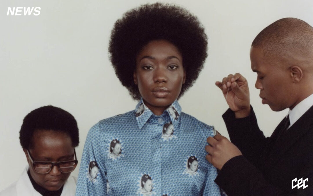 Thebe Magugu presents the ‘CUSTOM FAMILY HEIRLOOM SHIRTS’