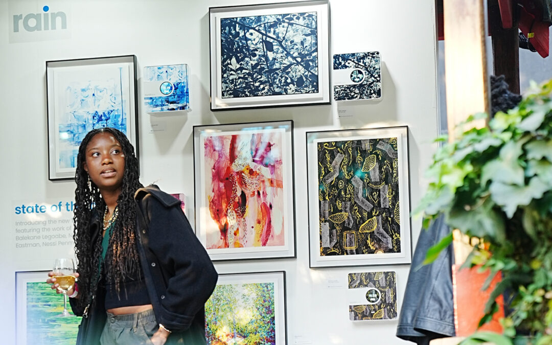 Latitudes and rain collaborate with six local artists to reimagine their latest 5g range