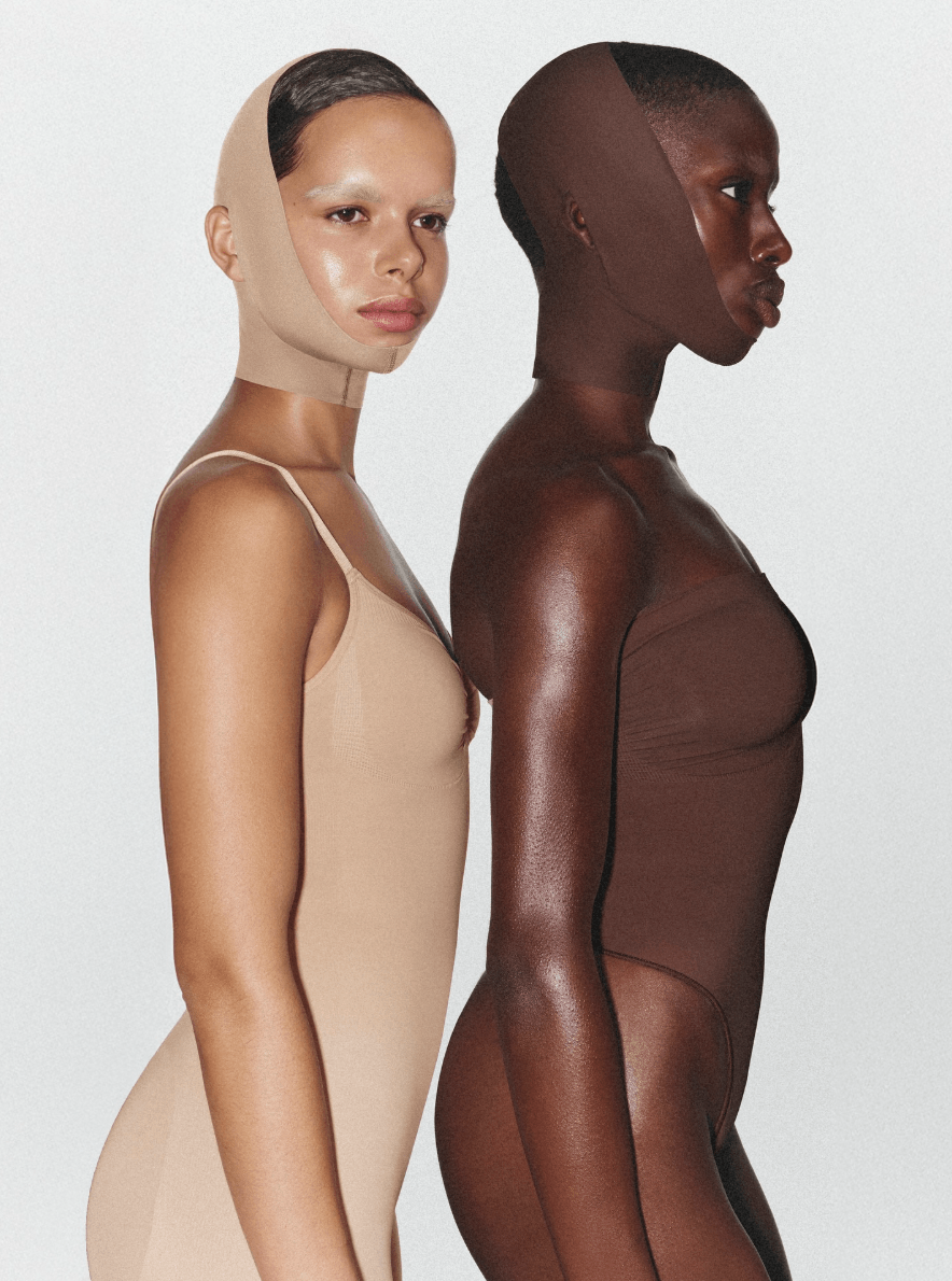Skims Seamless Sculpt Face Wrap, via @skims IG